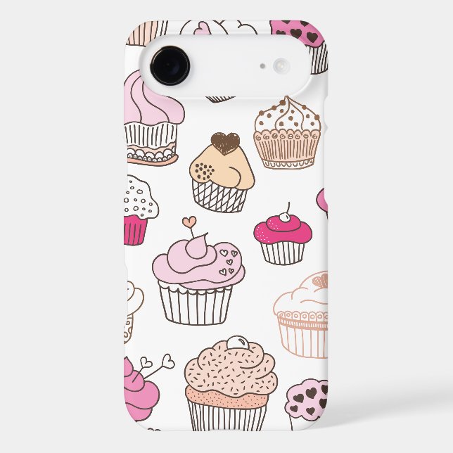 Cupcake sweet candy cake pattern iPod touch Case-Mate case (Back)