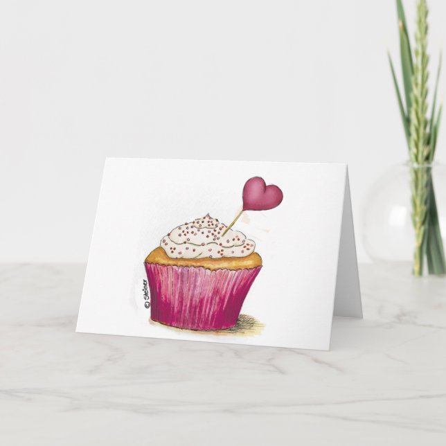 Cupcake - Sweetest Day Card (Front)