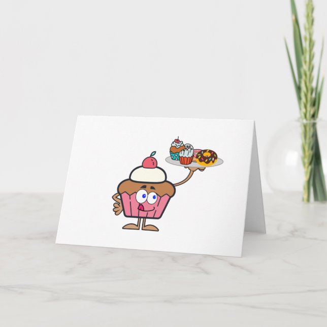 Cupcake Sweets Your Day Card (Front)
