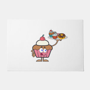 Cupcake Sweets Your Day Doormat