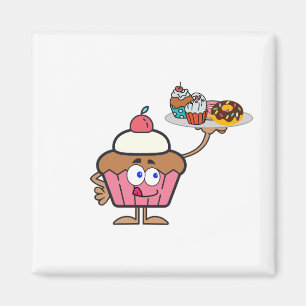Cupcake Sweets Your Day Magnet