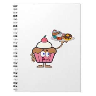 Cupcake Sweets Your Day Notebook