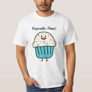Cupcake Time with sprinkles sweet dessert fondant T-Shirt