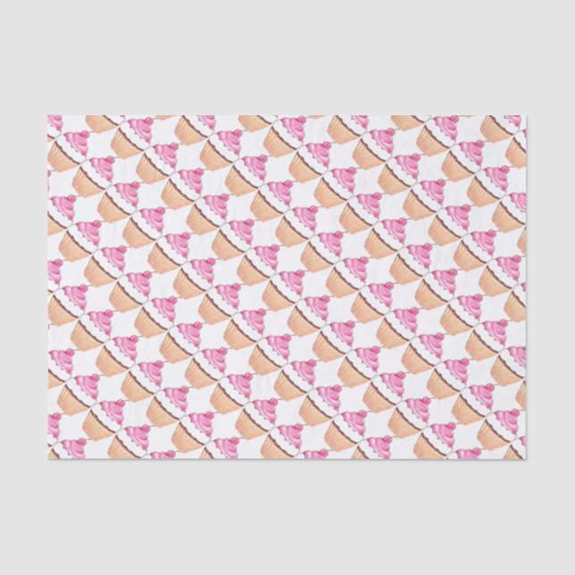 Cupcake Tissue Paper (Front)