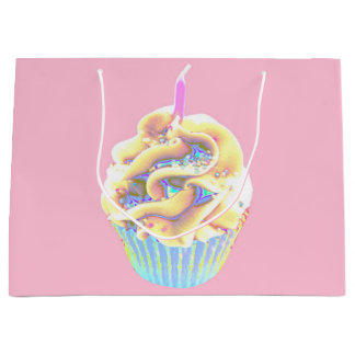 Cupcake to Celebrate Large Gift Bag