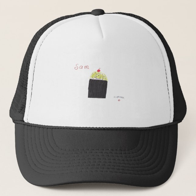 CUPCAKE TRUCKER HAT (Front)