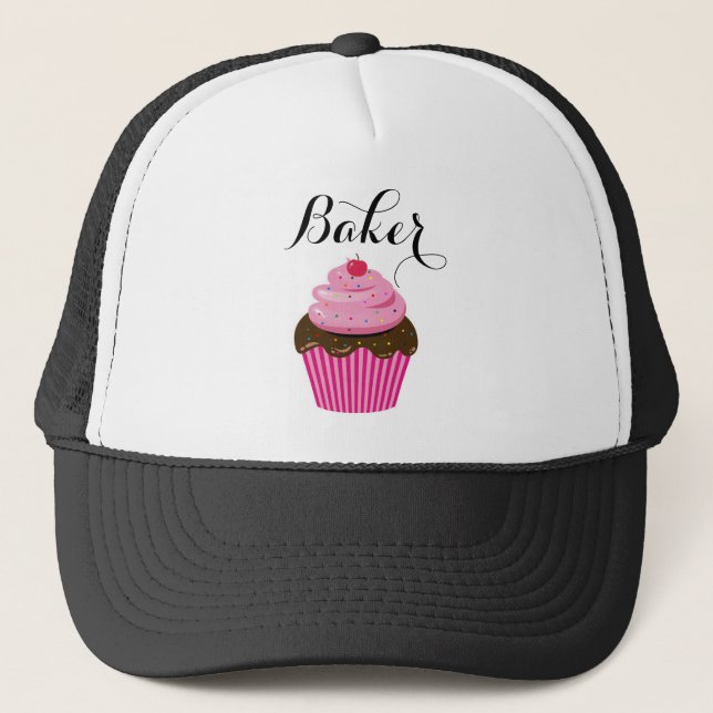 Cupcake Trucker Hat (Front)