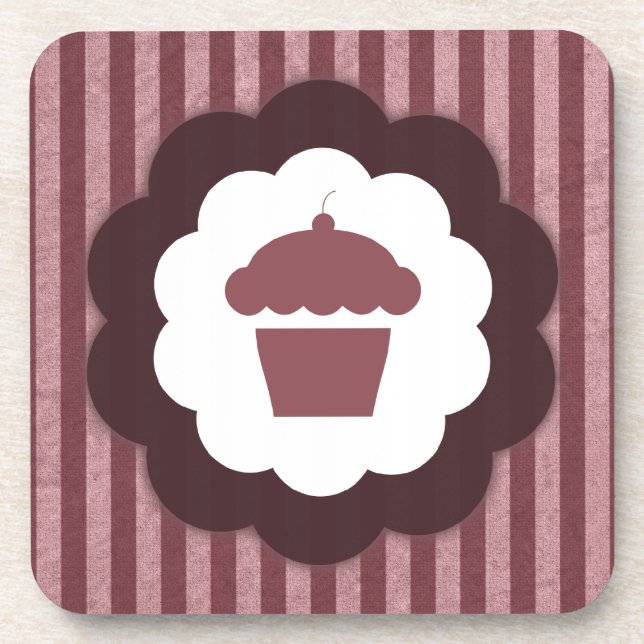 cupcake vintage coaster (Front)