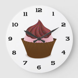 Cupcake Wall Clock