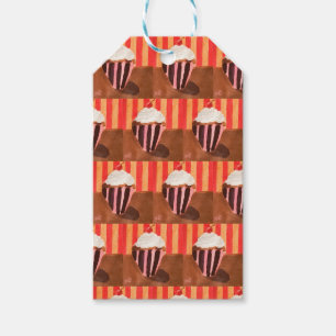 Cupcake with Vanilla Frosting Gift Tags