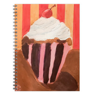 Cupcake with Vanilla Frosting Notebook