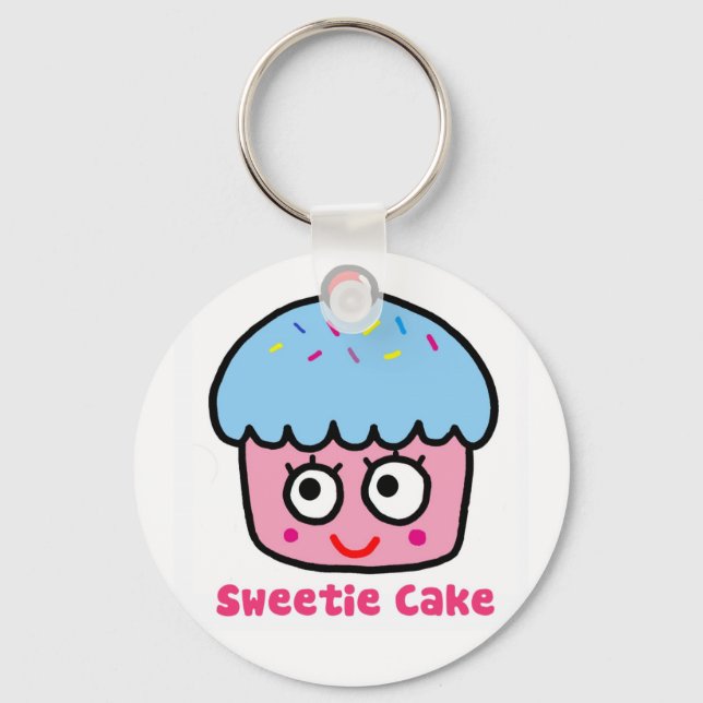 cupcake yummy keychain (Front)