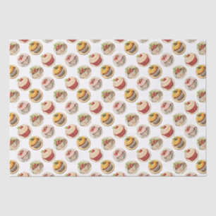 Cupcakes 10 tissue paper