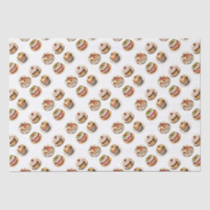 Cupcakes 8 tissue paper