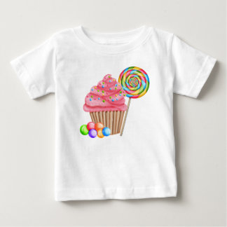 Cupcakes and Candy Birthday T Shirt