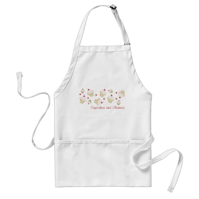 Cupcakes and Cherries Standard Apron (Front)