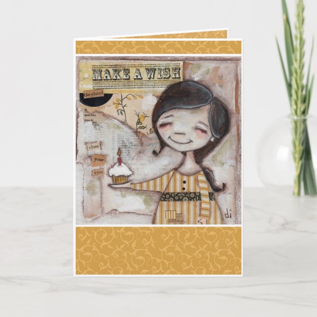 Cupcakes and Wishes - unBirthday Card (Front)