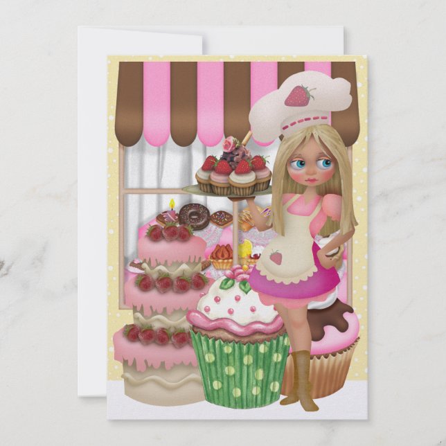 Cupcakes Anyone? - SRF Invitation (Front)