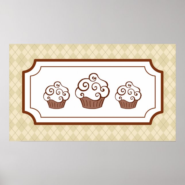 Cupcakes Art Print (Front)