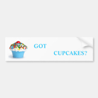 Cupcakes Bumper Sticker