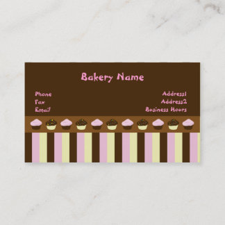 Cupcakes Business Cards