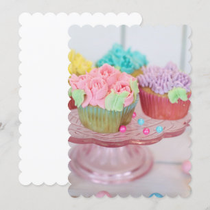 Cupcakes Cake Sweets Dessert Yum Destiny's Destiny Invitation