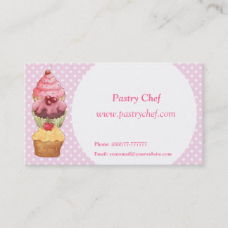 Cupcakes Cakes Pastries Business Profile Card