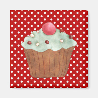 Cupcakes Cakes Pastry Magnet