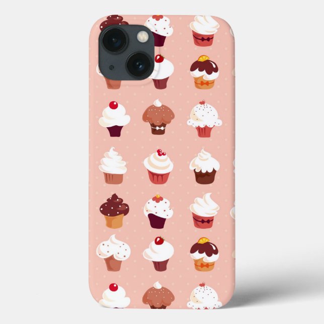 Cupcakes Case-Mate iPhone Case (Back)