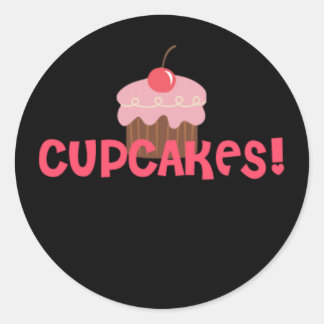 Cupcakes! Classic Round Sticker