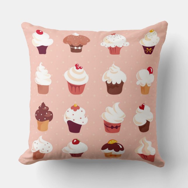 Cupcakes Cushion (Front)