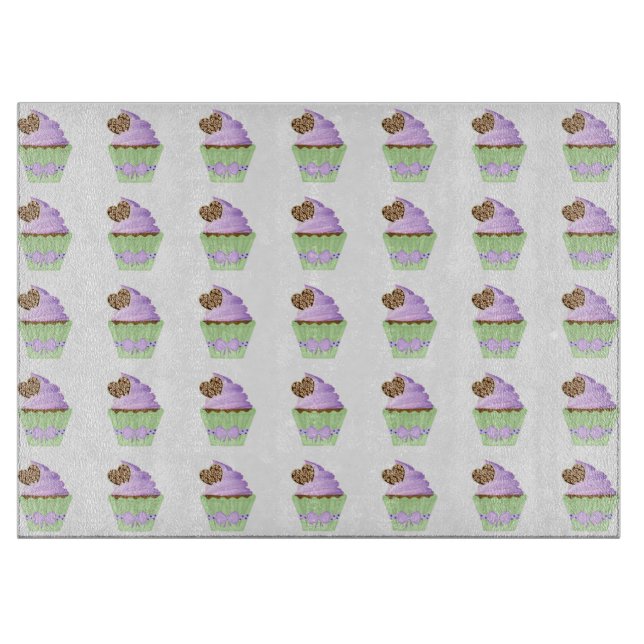 Cupcakes Cutting Board (Front)