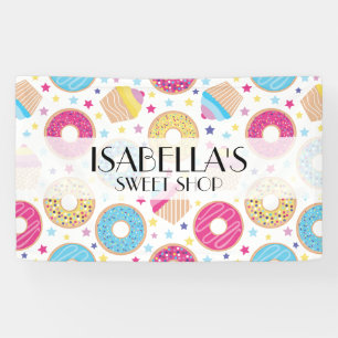 Cupcakes & Doughnuts Banner