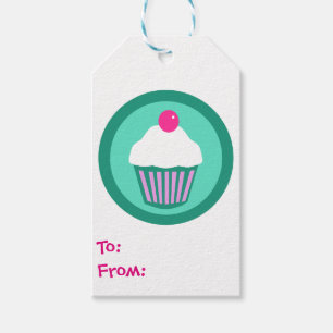 Cupcakes gift tag