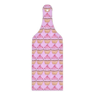 CUPCAKES GLASS CUTTING BOARD BY SERENITY - GIFTS
