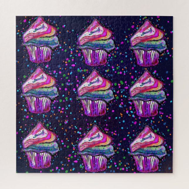 Cupcakes  jigsaw puzzle (Vertical)