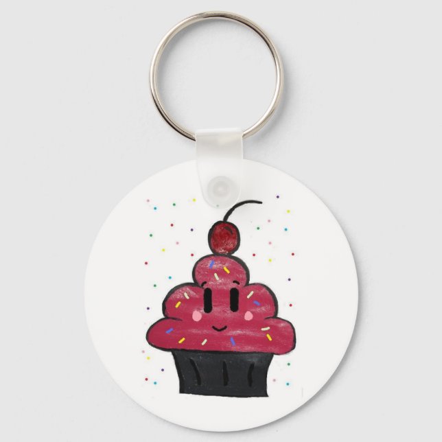 Cupcakes Key Ring (Front)