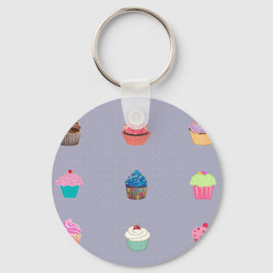 Cupcakes Key Ring