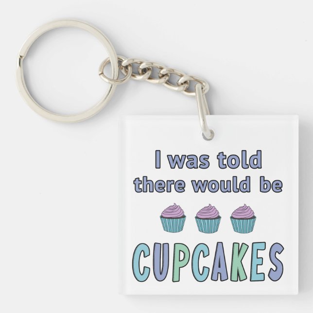 Cupcakes Key Ring (Front)
