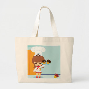 Cupcakes Large Tote Bag