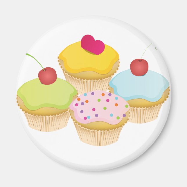 Cupcakes Magnet (Front)