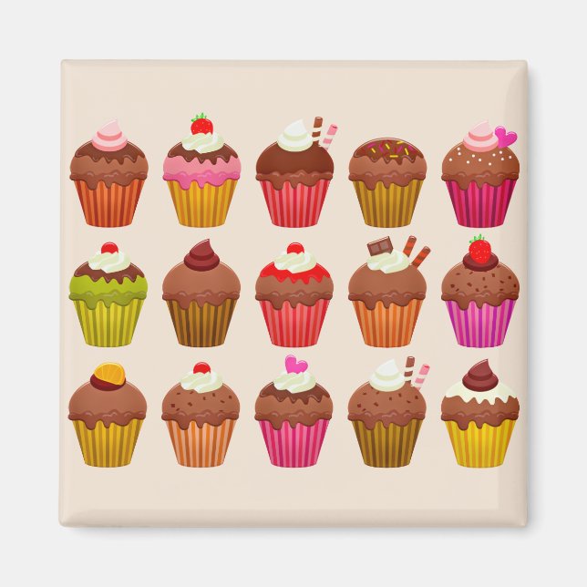 cupcakes magnet (Front)