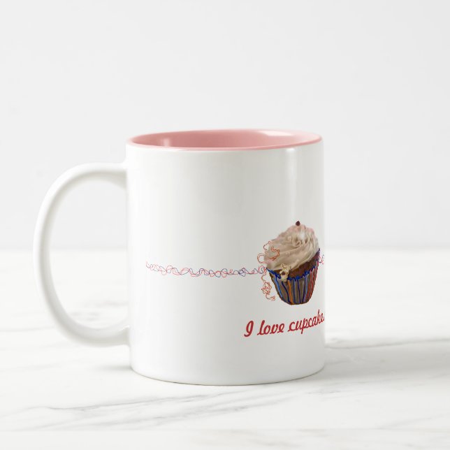 Cupcakes Mug - customise (Left)
