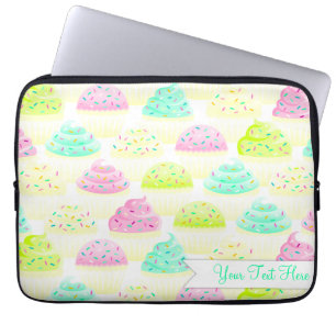 Cupcakes N Sprinkles Custom Laptop Case