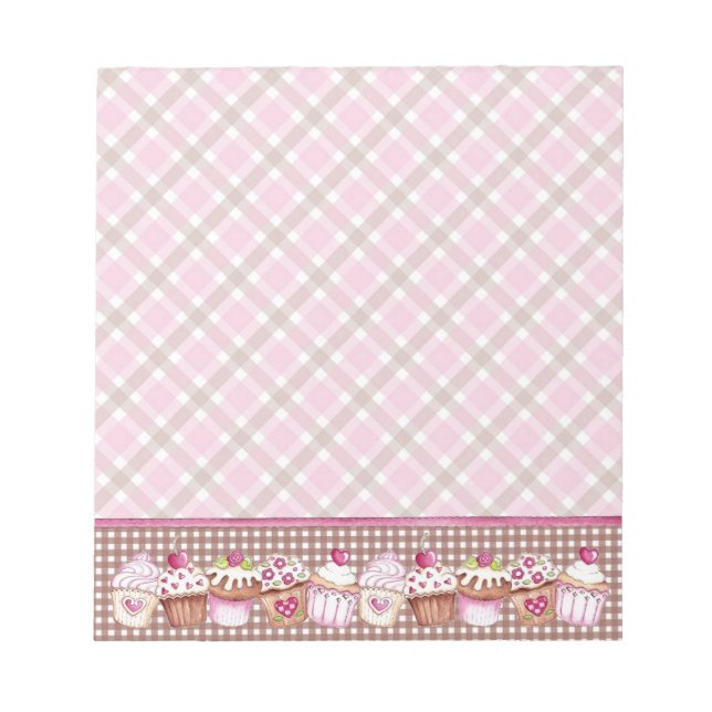 Cupcakes Notepad (Front)