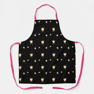 Cupcakes pattern apron