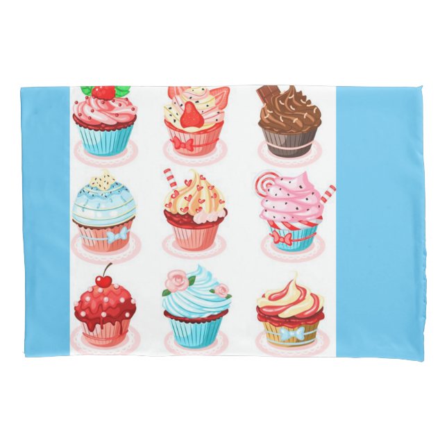 Cupcakes Pillowcase (Front)