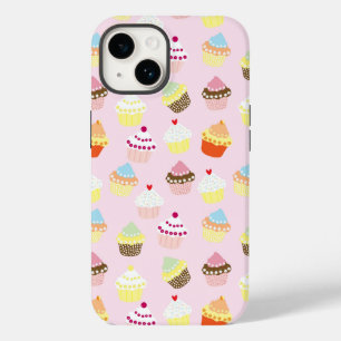 CUPCAKES PINK PATTERN Case-Mate iPhone 14 CASE