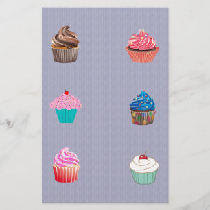 Cupcakes Stationery
