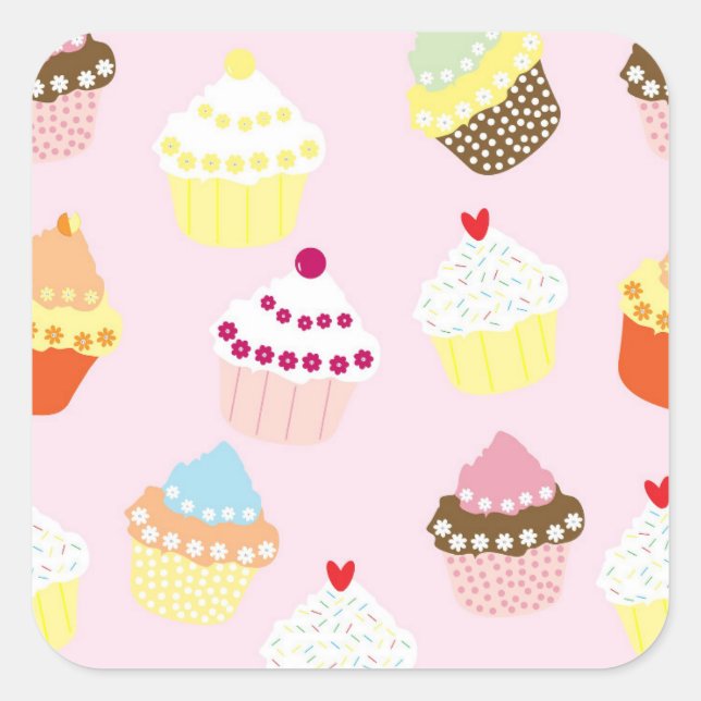 Cupcakes stickers (Front)